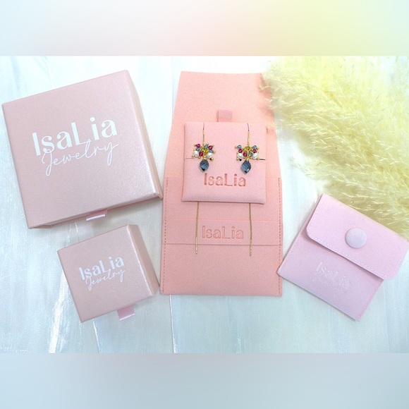 Brass Wire Wrapped Beads & Freshwater Pearl Chandelier Flower Earrings - Picture 6 of 7